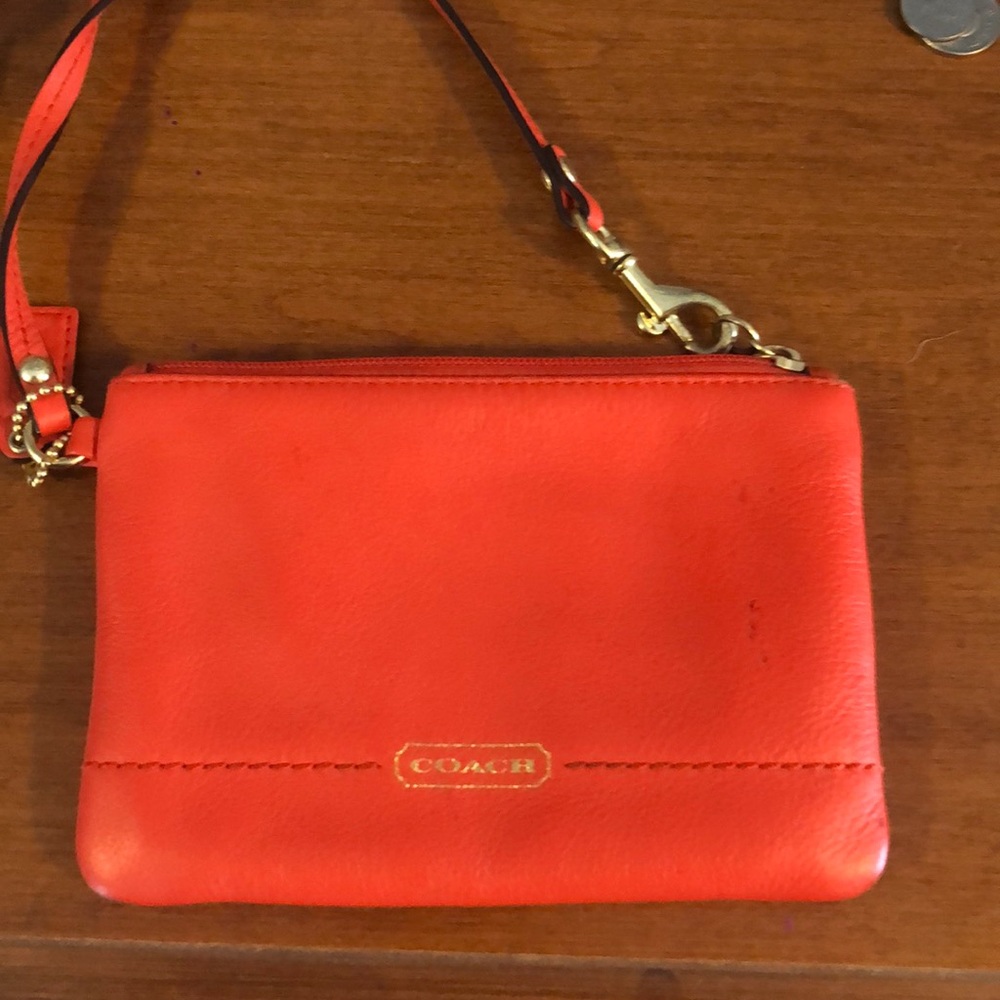 Coach wristlet